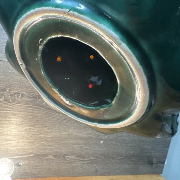 Vintage MCM Ceramic Christmas Tree 15” Lighted With Base Holiday Decor - Picture 6 of 10